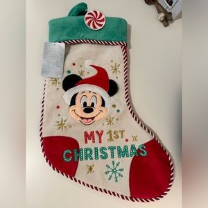 NWT Disney Mickey Mouse Stocking